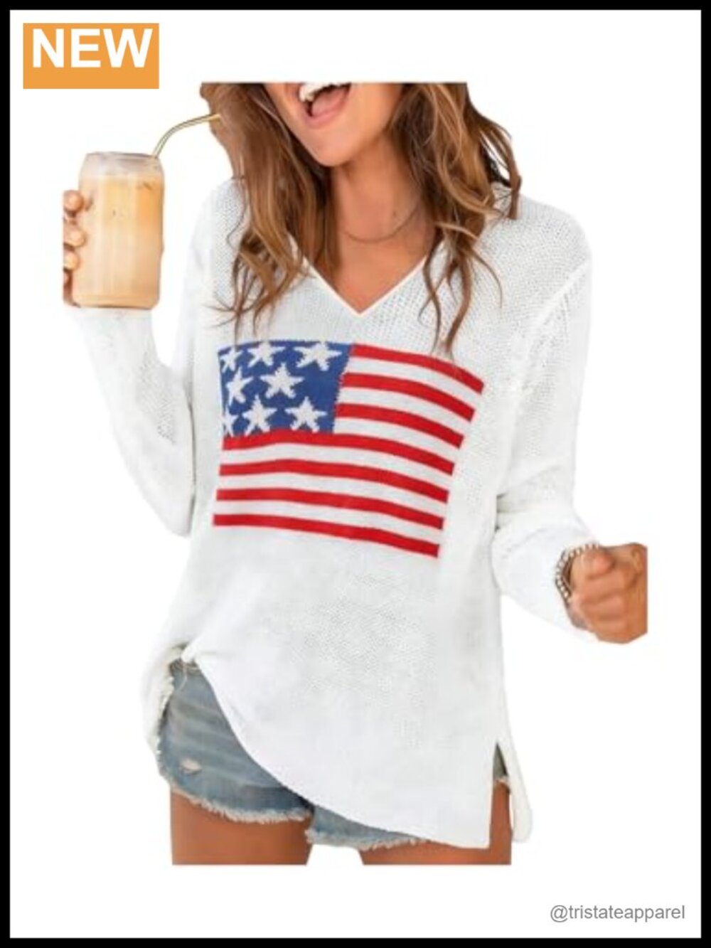 Women's Crochet Knit Beach Cover Up Sweater with Letter Print